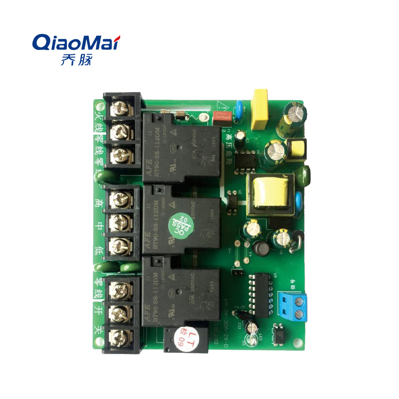 High-power fresh air AC line control board