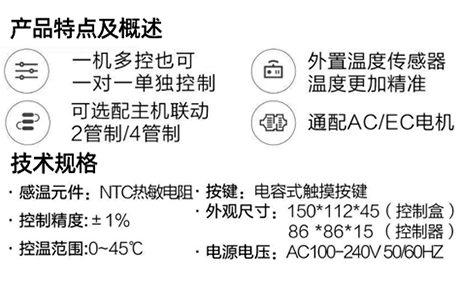 Centralized central air conditioning controllerKM-JK-1301